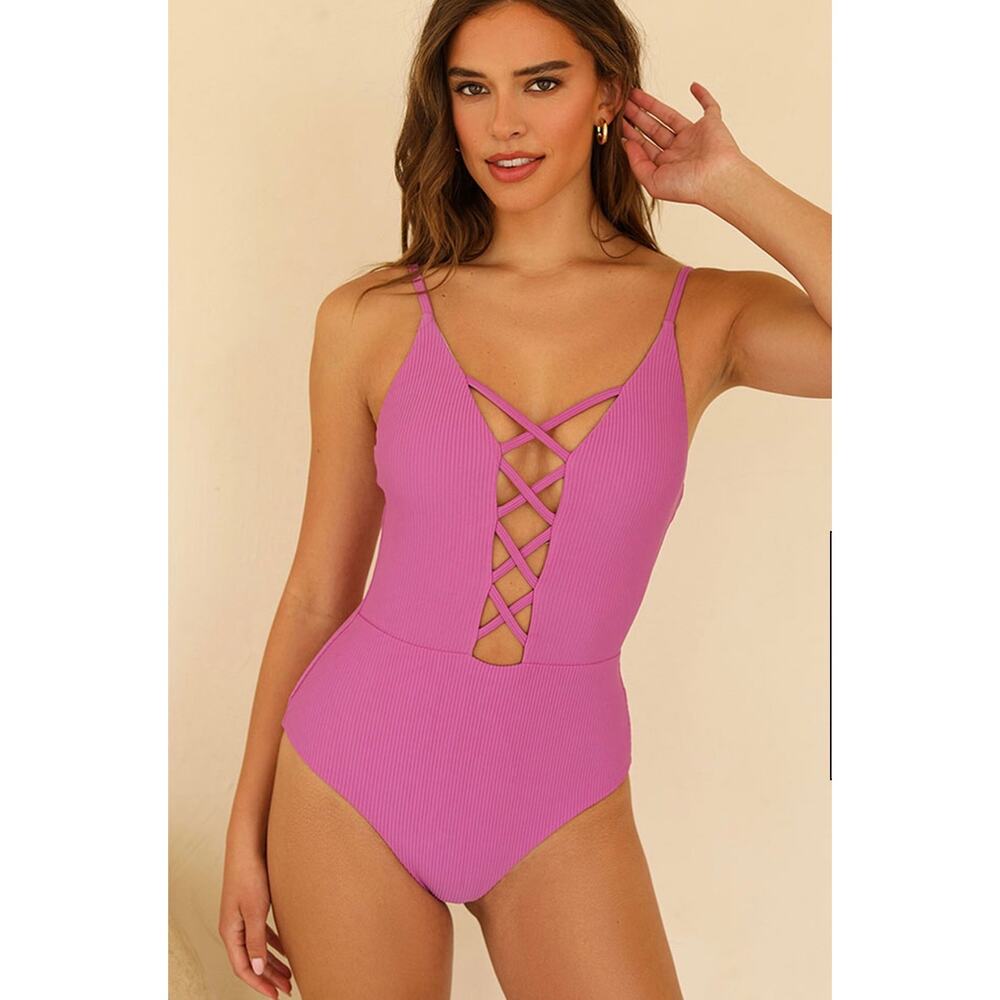 Dippin' Daisy's Bliss One Piece Women’s
Swimsuit Size Small